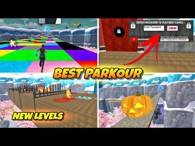 😱 Free Fire Snowland Parkour Map V2 Update  Password 🔑 | Guide Gamer #freefire​ #craftland​ #map​