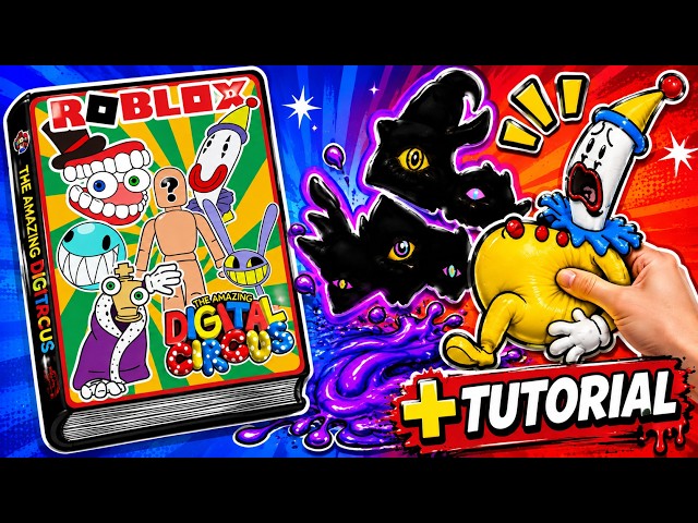 🎪 LIBRO DE JUEGOS ROBLOX DE THE AMAZING DIGITAL CIRCUS | Paso a paso