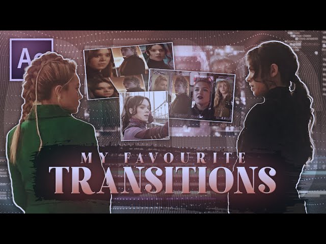 my favourite transitions #1 || after effects tutorial
