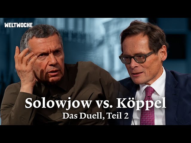 Teil 2 | Roger Köppel im Duell mit Wladimir Solowjow, Russlands einflussreichster Meinungsmacher