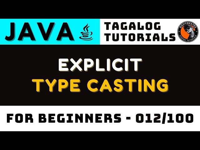 Java Explicit Type Casting Explained (When to Use It)