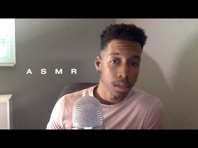 ASMR DEEP VOICED MAN TEACHES YOU GERMAN - Tapping, Pen Clicking