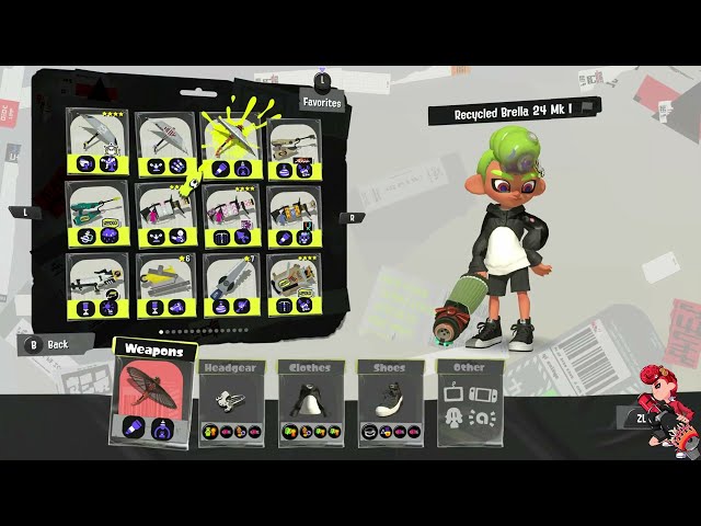 Splatoon 3 Weapon Retrospective - Brella And Recycle