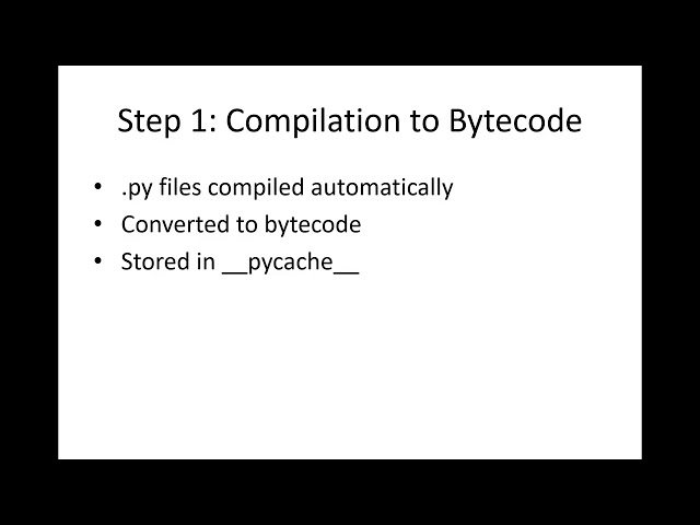 What is Python? (Interpreted vs. Compiled)