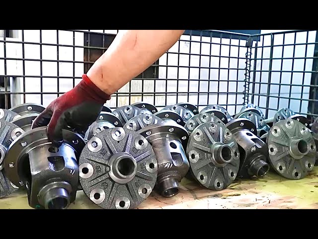 Molten Metal to Perfection: Witness the Casting Process of Differential Housings in Chinese Factory