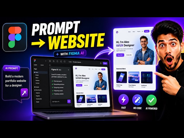 how to build a website with figma ai