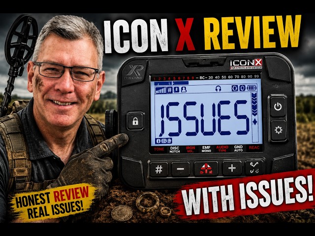 XP IconX icon metal detector review. Problems and issues.   Part 3