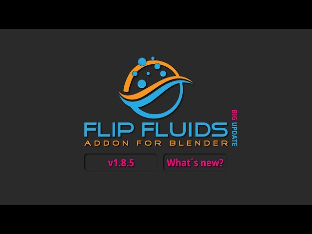 FLIP Fluids 1.8.5 Update - Mixed-Density Fluids & Blender 5.0