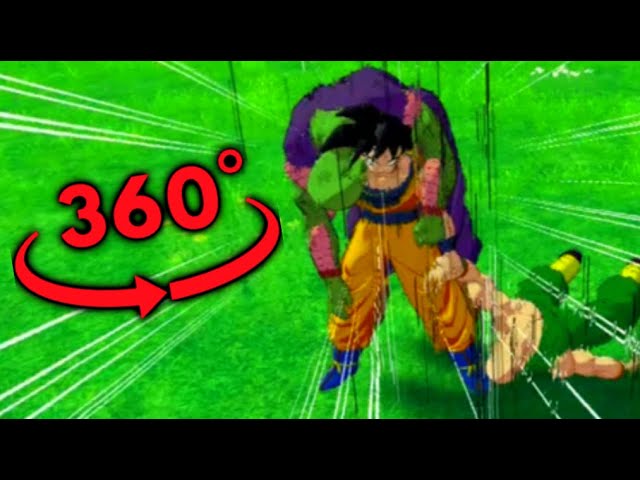 Goku Saves Tien and Piccolo From Cell Dragon Ball Z VR 360° Kakarot Virtual Reality Video