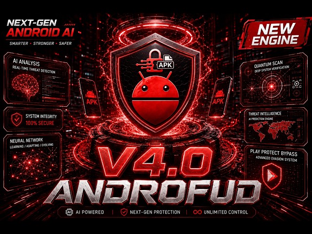 AndroFUD V4.0 Is Here 🔥 New Engine, AI Analysis & Advanced Android Security Research