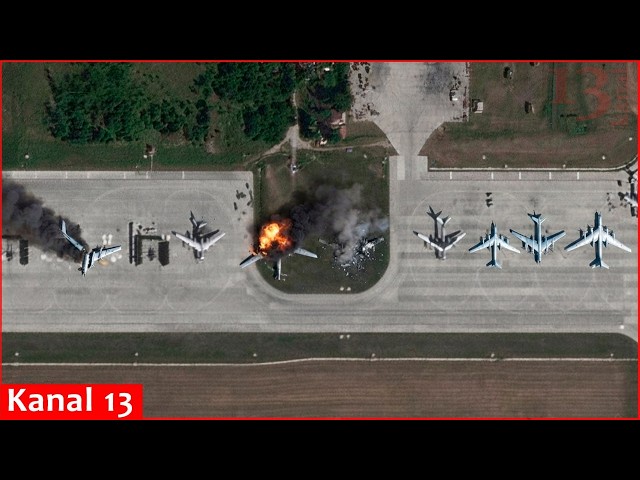 A Russian bomber's tail was torn off in Engels: Russia no longer produces such aircraft
