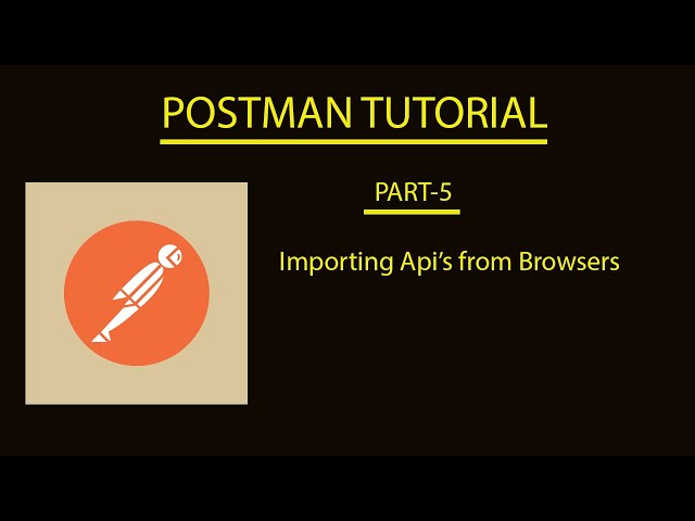 Import api from browser to postman| Tamil | Part-5
