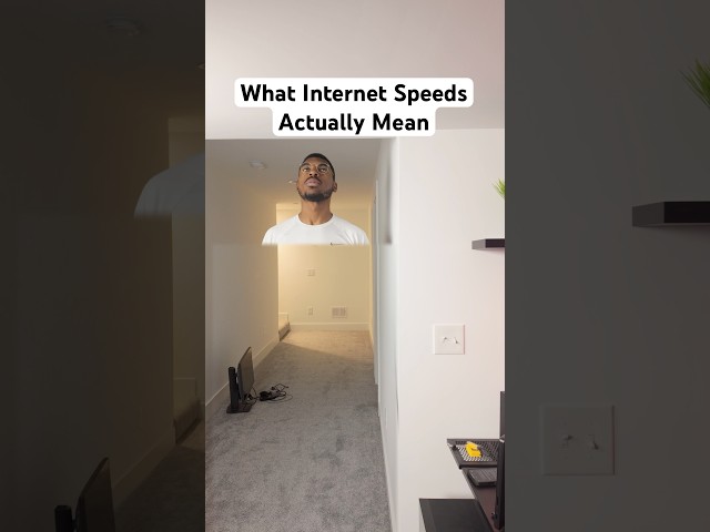 What Internet Speeds actually mean 🛜