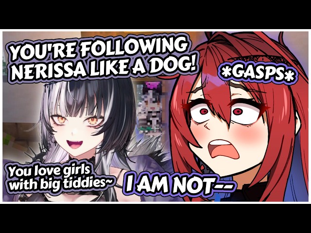 Shiori Casually Calls Lady Bloodflame Nerissa's DOG! 😂 | ENReco [Hololive EN]