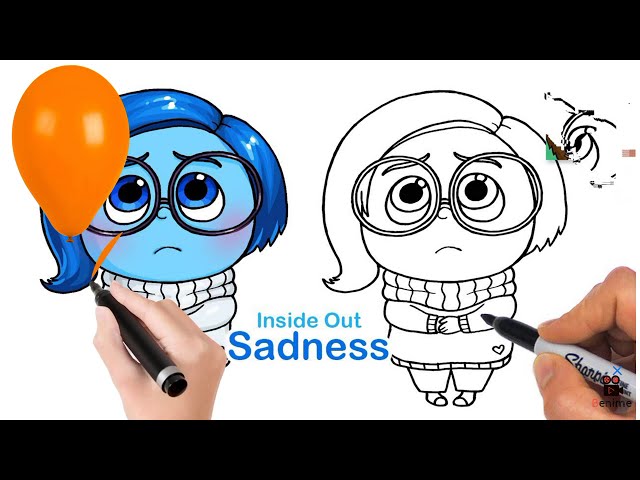 How to Draw Inside Out 2 Characters from Balloons! 🎈 Easy Drawing Tutorial