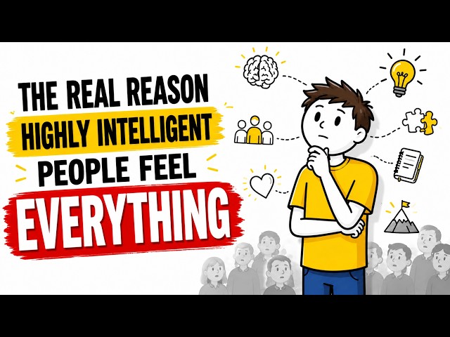 The Real Reason Highly Intelligent People Feel Everything