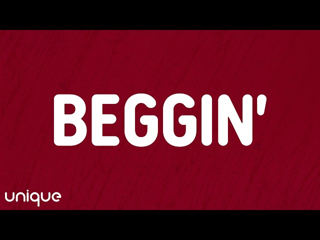 Måneskin - Beggin' (Testo/(Lyrics)