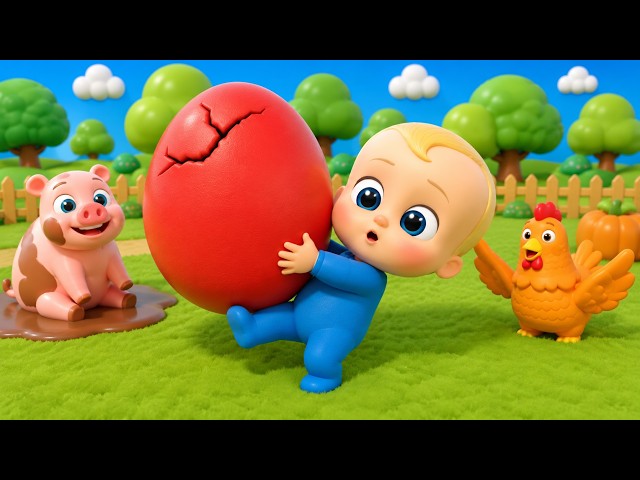 Humpty Dumpty Sat on a Farm +Compilation | Lala Loops Kids Songs & Nursery Rhymes