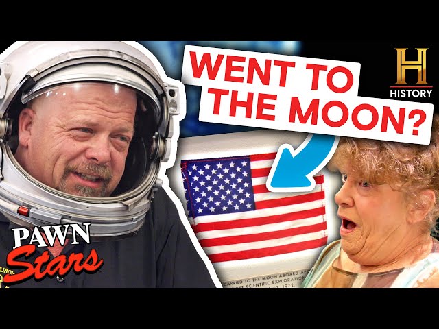 Legendary Apollo Mission Artifacts from NASA’s Moon Landings | Pawn Stars