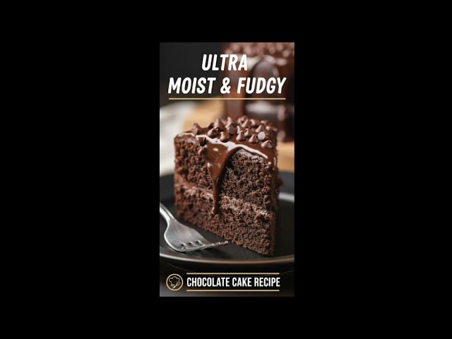 Delicious Homemade Chocolate Cake | simple & step by step #chocolatecake #cakerecipe #bakingtutorial