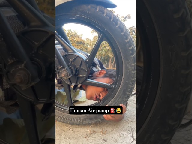 human Air pump ⛽😂#youtubeshorts #explore #entertainment #comedy #popular #viral #shortvideo
