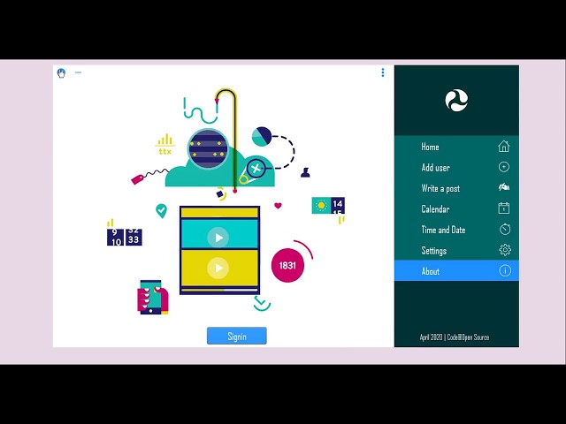 Java Swing Netbeans UI inspiration 11 DEMO Transform to IOS Right Nav Bar