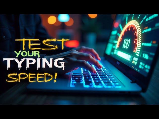 How to Test Your Typing Speed in 1 Minute | Online Typing Test