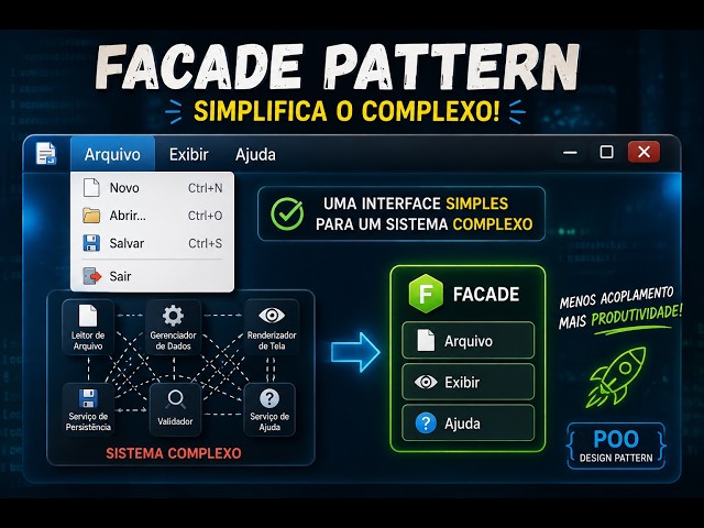 Facade Pattern: simplifique o que é complexo.