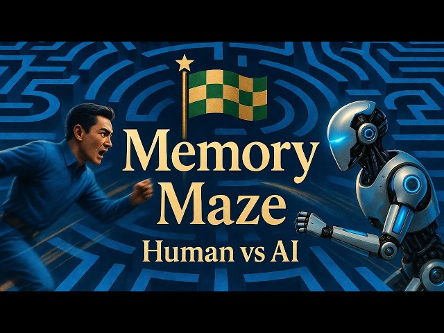 Memory Maze Human vs AI | Human vs AI Maze Race in Python – Who Wins? (Pygame Project) - CS619 VU