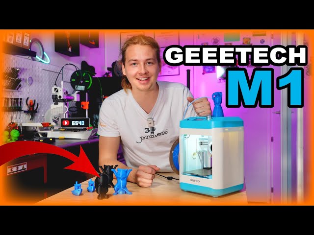Mini 3D Printer for Kids / Geeetech M1 Review / SU