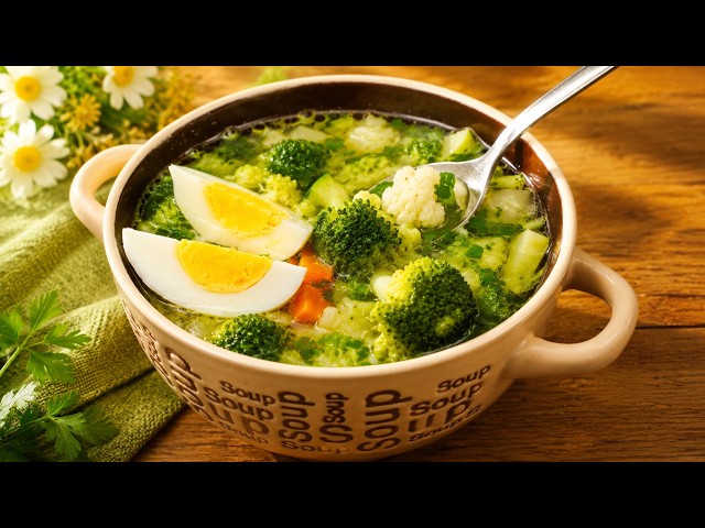 This vegetable soup saved me from surgery! Now I make this vegetable soup three times a week!