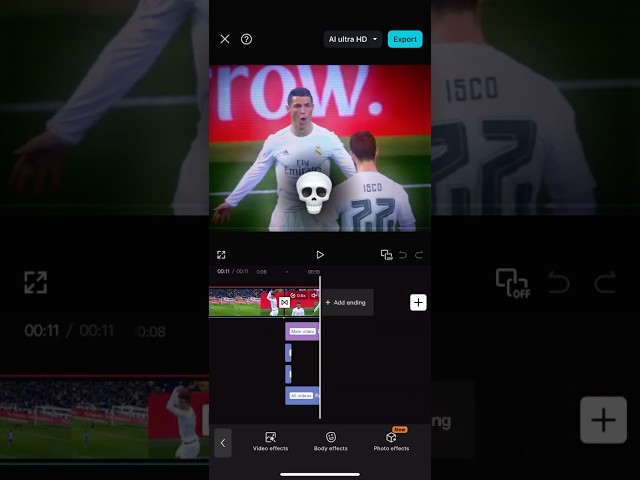 Easiest way to create skull edit in CapCut | #capcut #editing #tutorial