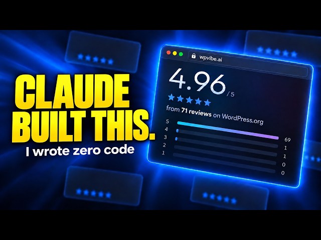 Vibe Coding WordPress: Claude Built My Live Reviews Section