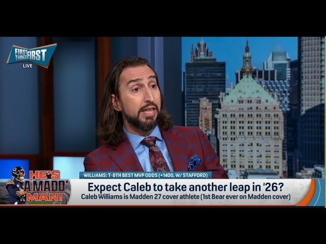 Caleb Williams Will Take HUGE LEAP With Chicago Bears? 👀 Nick Wright REACTS | FIRST THINGS FIRST