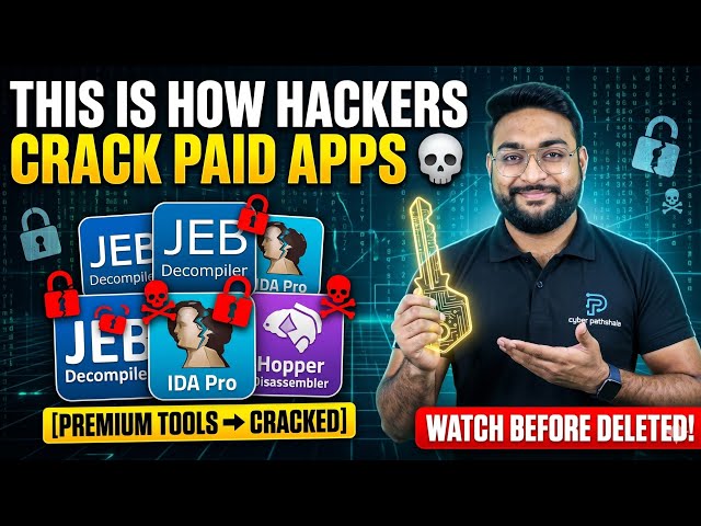 This Is How Hackers Crack Paid Apps 💀 (APK Hacking Full Process) | APK Reverse Engineering Explained