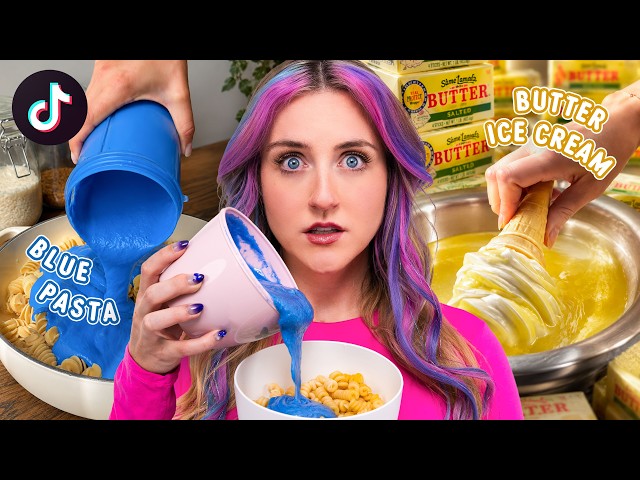 I Tested 6 CURSED Recipes from Tiktok (are these just rage bait??)