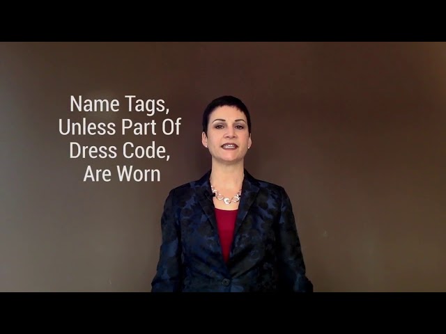 Name Tags -  Personal Impact