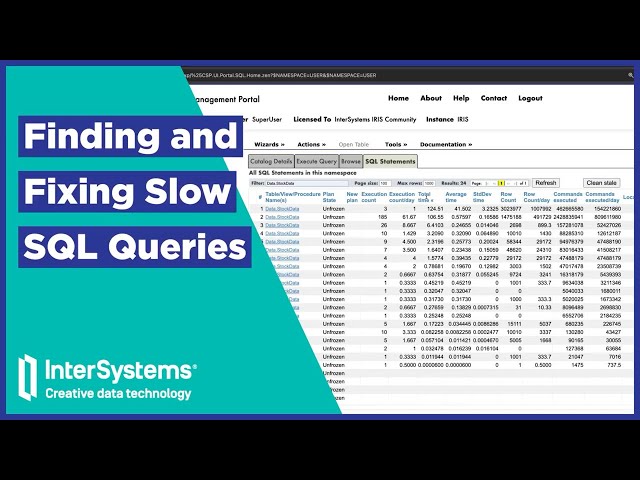 Finding and Fixing Slow SQL Queries