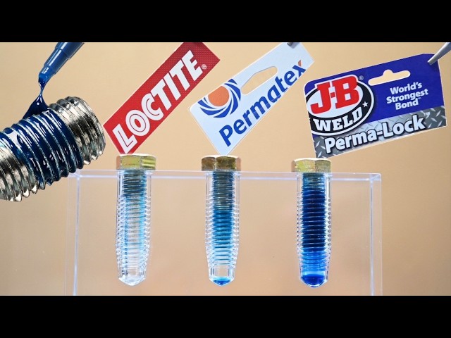 Best Thread Locker isnt Loctite? vs Permatex, JB Weld & Amazon