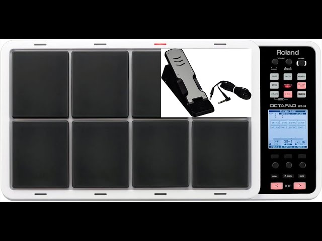 How to create a fixed hi hat setup for the Roland Octapad using the Yamaha KU100