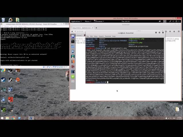 PHP Web Shells (Metasploitable)