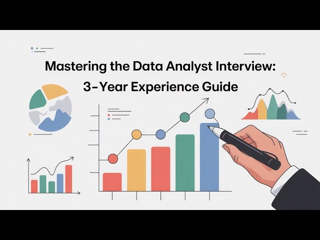 Mastering the Data Analyst Interview: 3-Year Experience Guide
