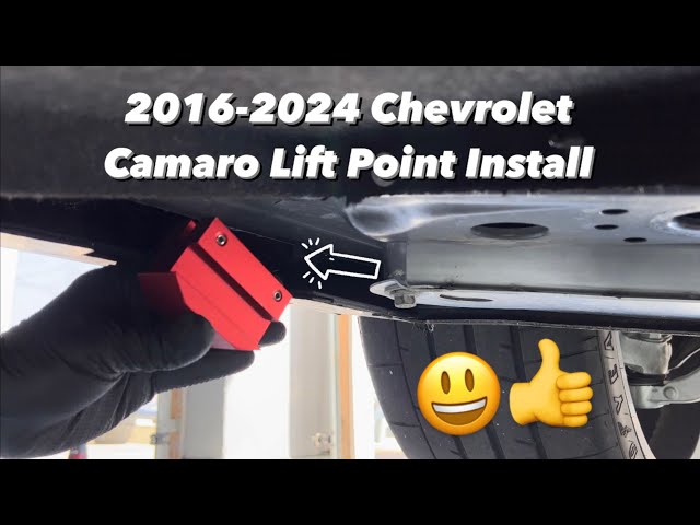 How-To: Install Lift Points // 2016-2024 Chevrolet Camaro