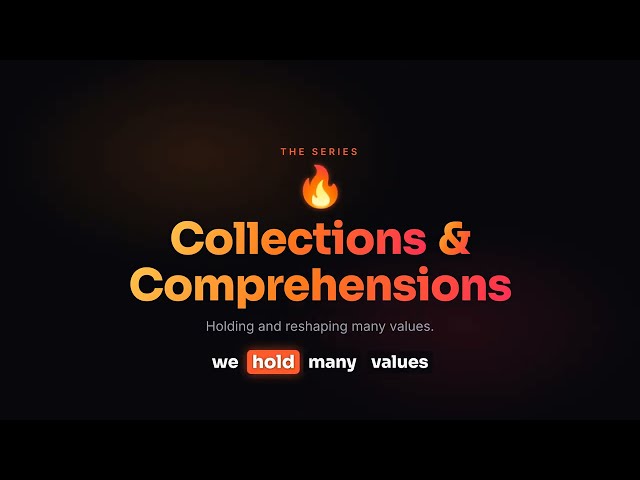 Mojo 🔥 Collections & Comprehensions