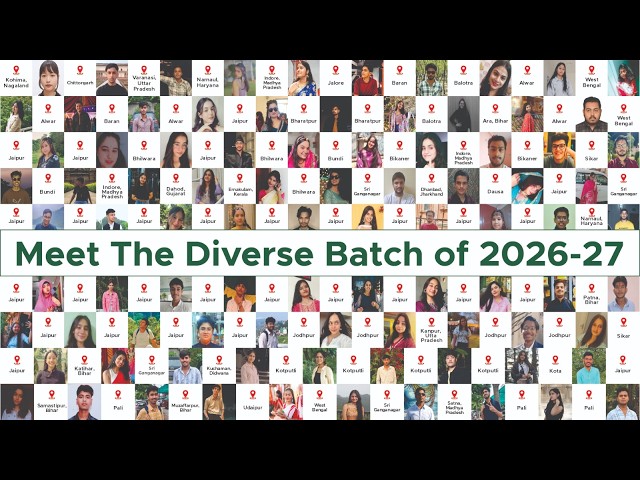 Meet The Diverse Batch of 2026-27 | Dr. B. Lal Institute of Biotechnology