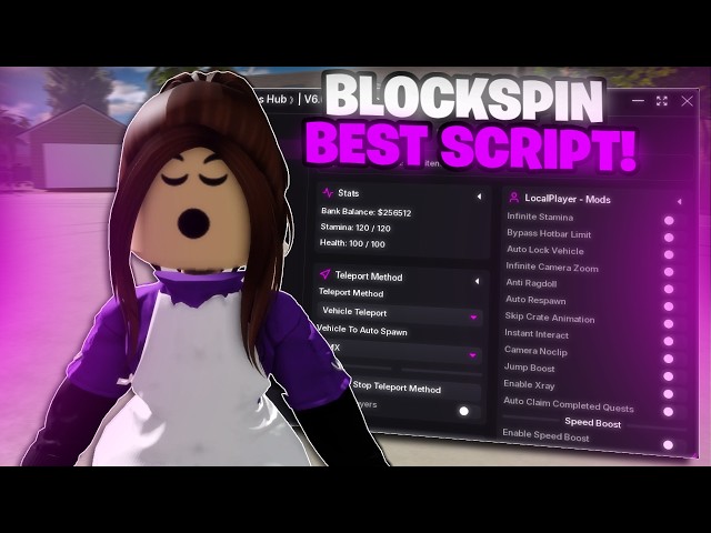 🔥 BEST BlockSpin Script [PASTEBIN] | Aimbot, Autofarms, ESP & More! 👀