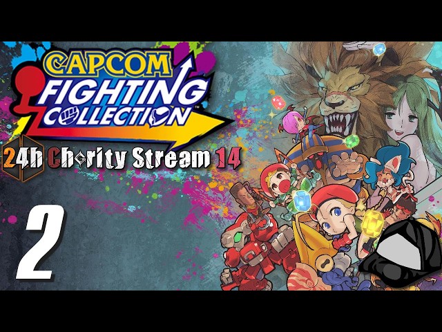 Super Puzzle Fighter?! – Part 2 –📚Capcom Fighting Collections |⭐️24h Charity Stream 14