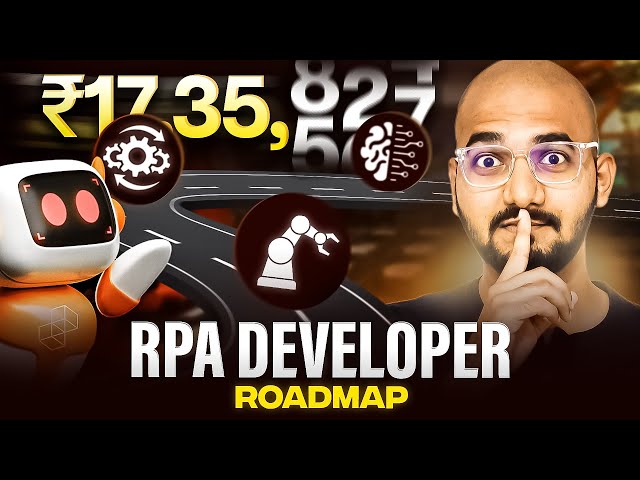 How to Become an RPA Developer in 2025? Step-by-Step Roadmap for Beginners | in Tamil | Thoufiq M