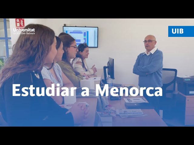 Estudiar a Menorca
