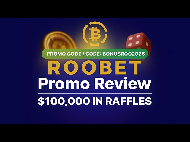 Roobet Promo Code "BONUSROO2025" — Get Free Bonus + $100K Raffles